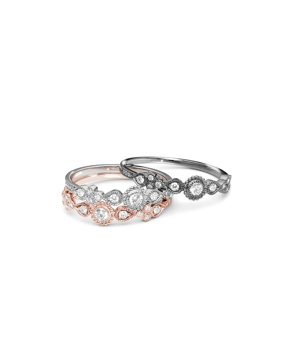 STONE PARIS Bague Simple Swan Or Diamants 4 STONE PARIS Bague Simple Swan Or Diamants – Image 2