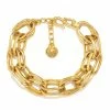 GOOSSENS PARIS Bracelet Spirale Double Chaîne 2 GOOSSENS PARIS Bracelet Spirale Double Chaîne -Boutique Gigi Clozeau talismans goh21ba001yg v1