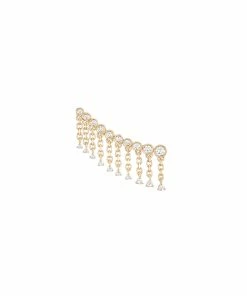 STONE PARIS Boucle D'oreille Talitha Montante Diamants (vendue à L'unité) -Boutique Gigi Clozeau talitha bom jb