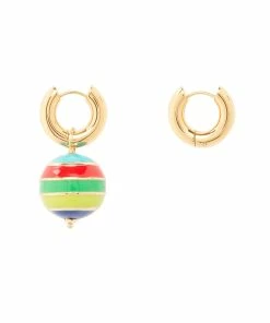 Timeless Pearly Créoles Mix & Match Multicolore Doré