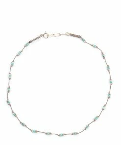 TITYARAVY Collier Lotus Beige Turquoise