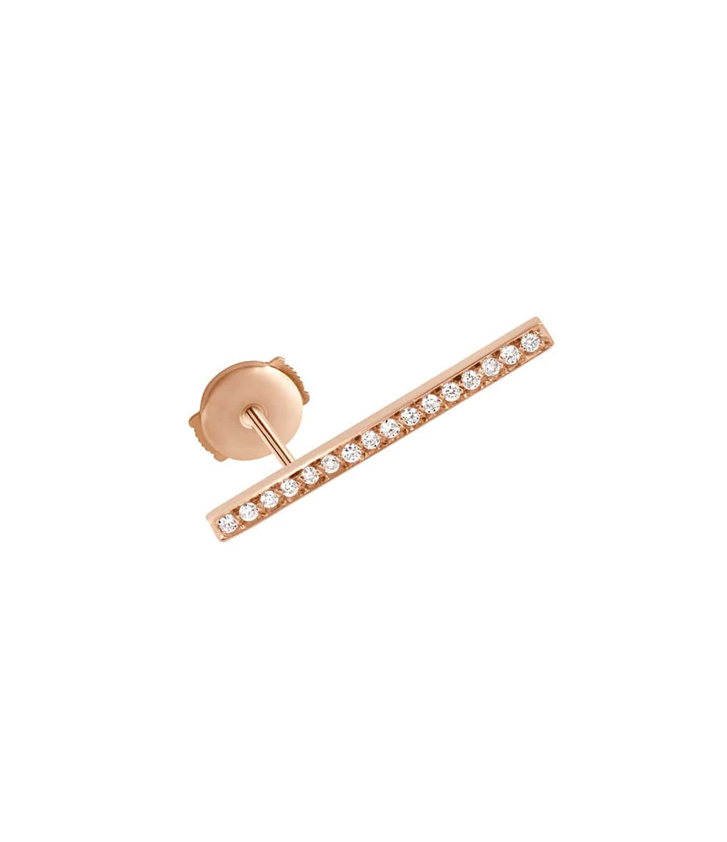 VANRYCKE Boucle D'oreille Medellin GM Diamants Or Rose (vendue à L'unité) 3 VANRYCKE Boucle D'oreille Medellin GM Diamants Or Rose (vendue à L'unité)