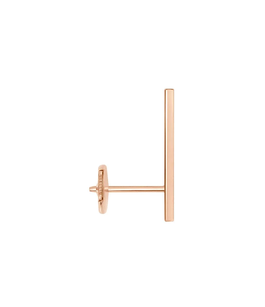 VANRYCKE Boucle D'oreille Medellin GM Diamants Or Rose (vendue à L'unité) 4 VANRYCKE Boucle D'oreille Medellin GM Diamants Or Rose (vendue à L'unité) – Image 2