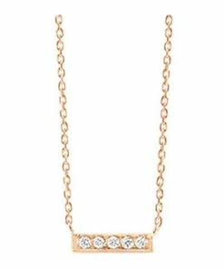 VANRYCKE Collier Medellin PM Diamants Or Rose