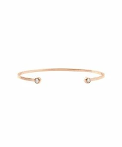 VANRYCKE Jonc Mademoiselle Else Diamants Or Rose