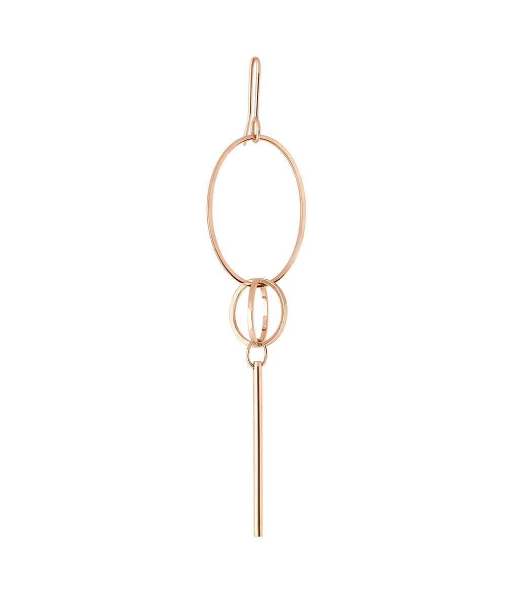 VANRYCKE Boucle D'oreille Coachella M Or Rose (vendue à L'unité) 3 VANRYCKE Boucle D'oreille Coachella M Or Rose (vendue à L'unité)