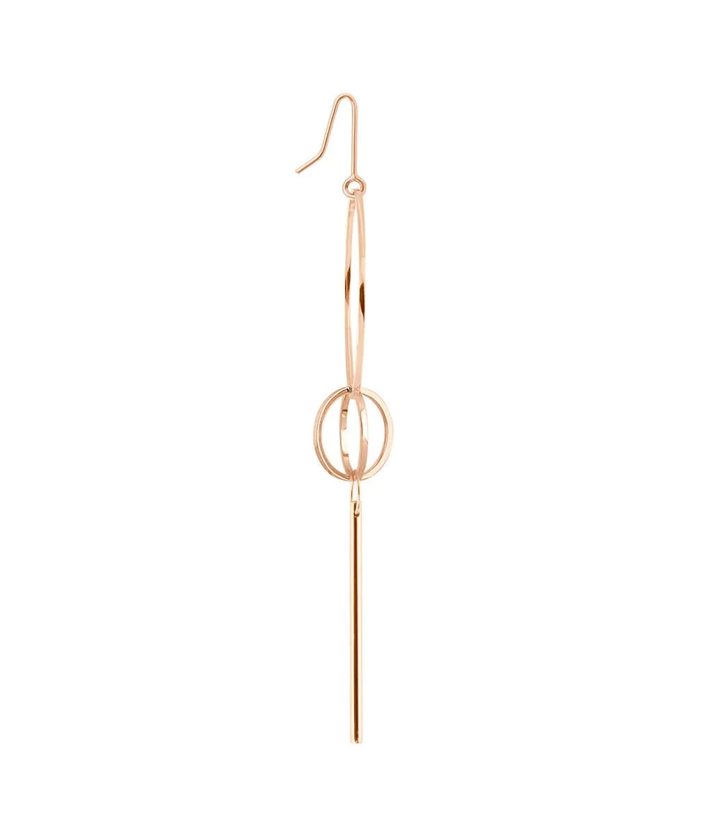 VANRYCKE Boucle D'oreille Coachella M Or Rose (vendue à L'unité) 4 VANRYCKE Boucle D'oreille Coachella M Or Rose (vendue à L'unité) – Image 2