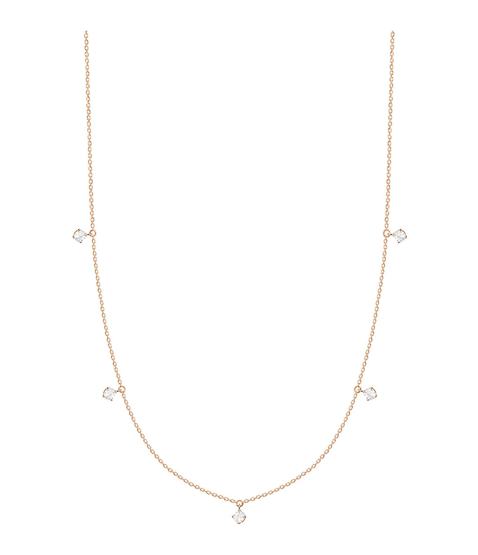 VANRYCKE Collier Stardust 5 Diamants Or Rose