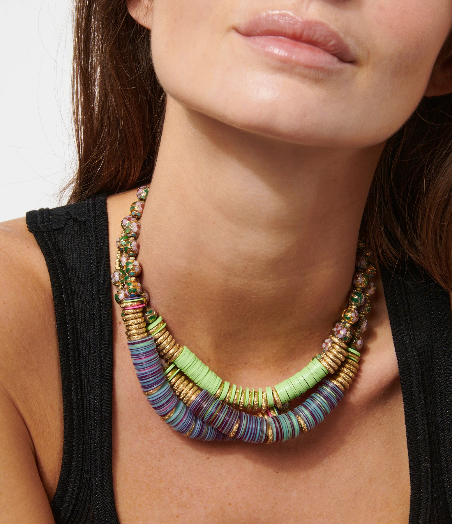 VADI JEWELS Collier Bali Doré Pastel, Capsule Asia – Image 2