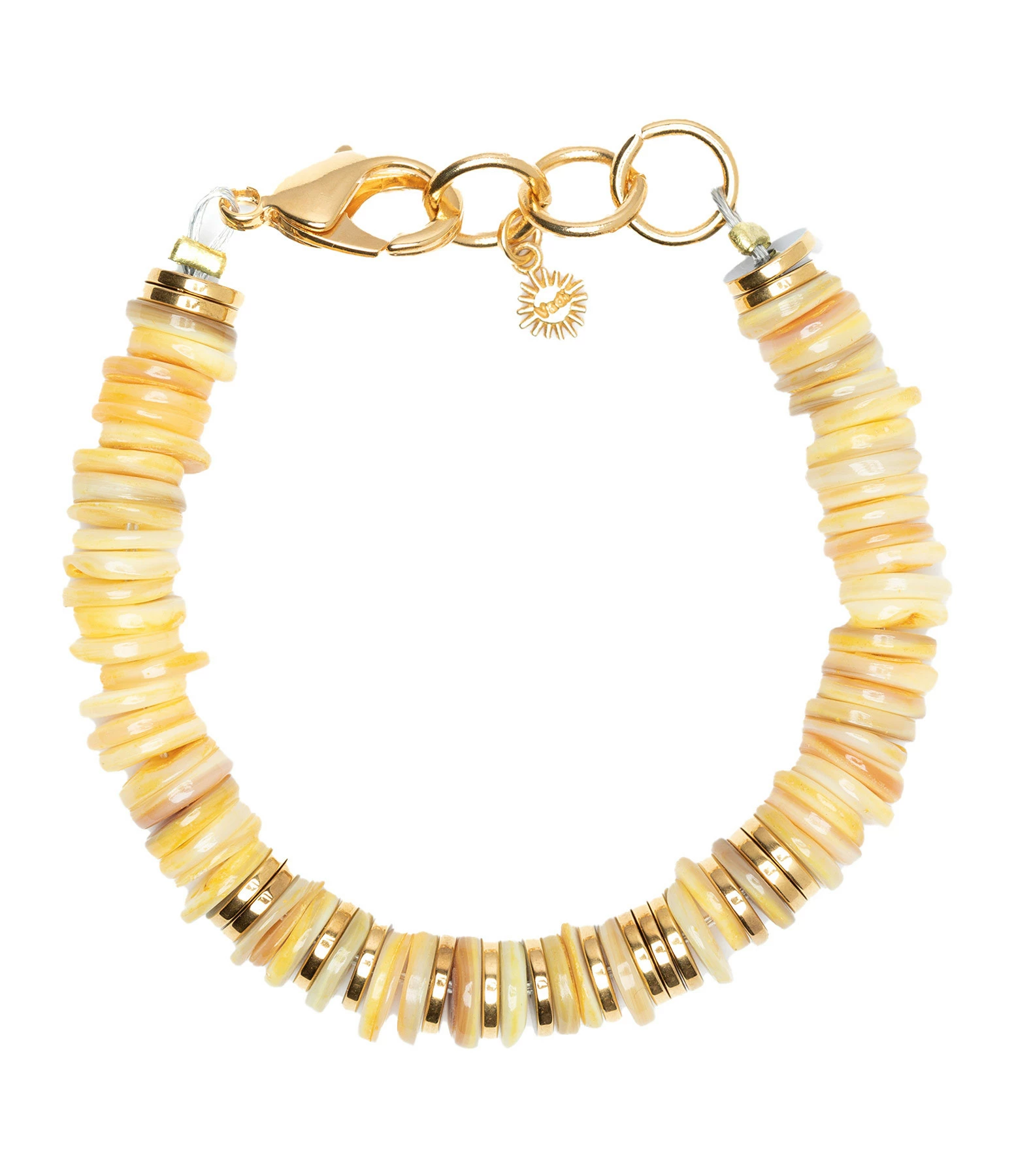 VADI JEWELS Bracelet Charly Jaune 3 VADI JEWELS Bracelet Charly Jaune