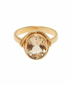 VADI JEWELS Bague Mignonnerie Sphynx Citrine