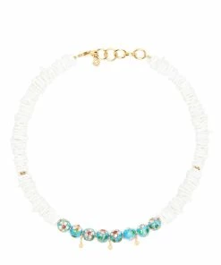 VADI JEWELS Collier Karmi Bleu