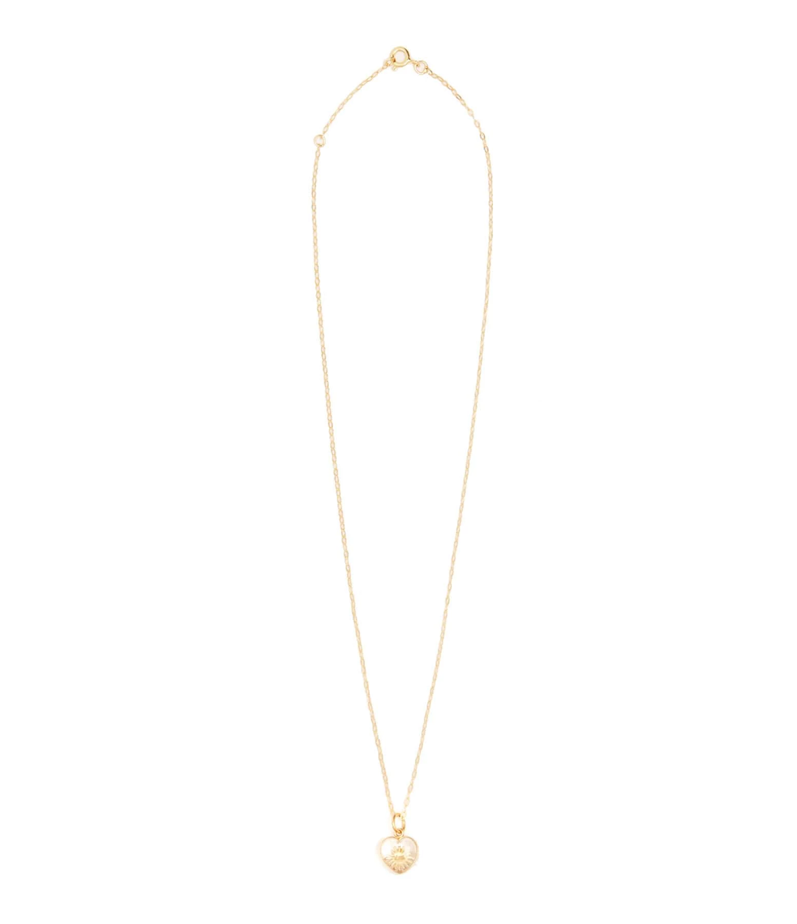 VADI JEWELS Collier Mini Cœur Cristal 4 VADI JEWELS Collier Mini Cœur Cristal – Image 2