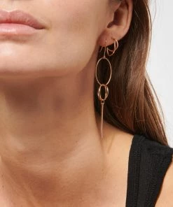 VANRYCKE Boucle D'oreille Coachella M Or Rose (vendue à L'unité) 8 VANRYCKE Boucle D'oreille Coachella M Or Rose (vendue à L'unité) -Boutique Gigi Clozeau vanry look20221026 105