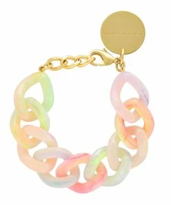 VANESSA BARONI Bracelet Flat Néon Rainbow