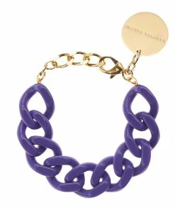 VANESSA BARONI Bracelet Flat Violet