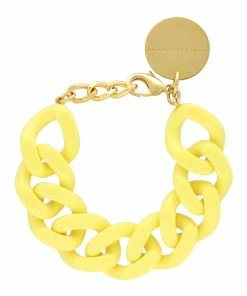 VANESSA BARONI Bracelet Flat Jaune
