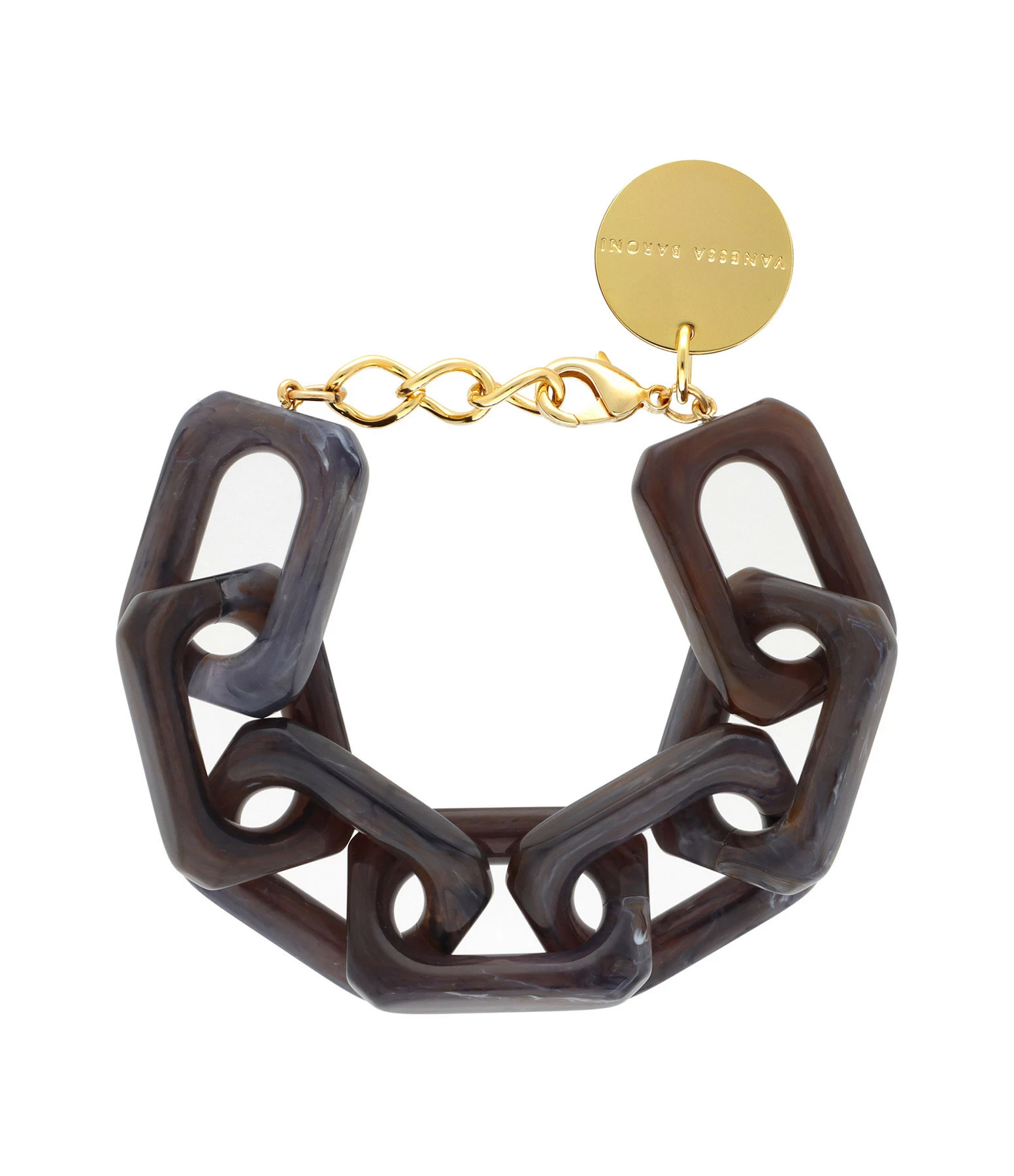 VANESSA BARONI Bracelet Squared Bleu Multicolore 3 VANESSA BARONI Bracelet Squared Bleu Multicolore
