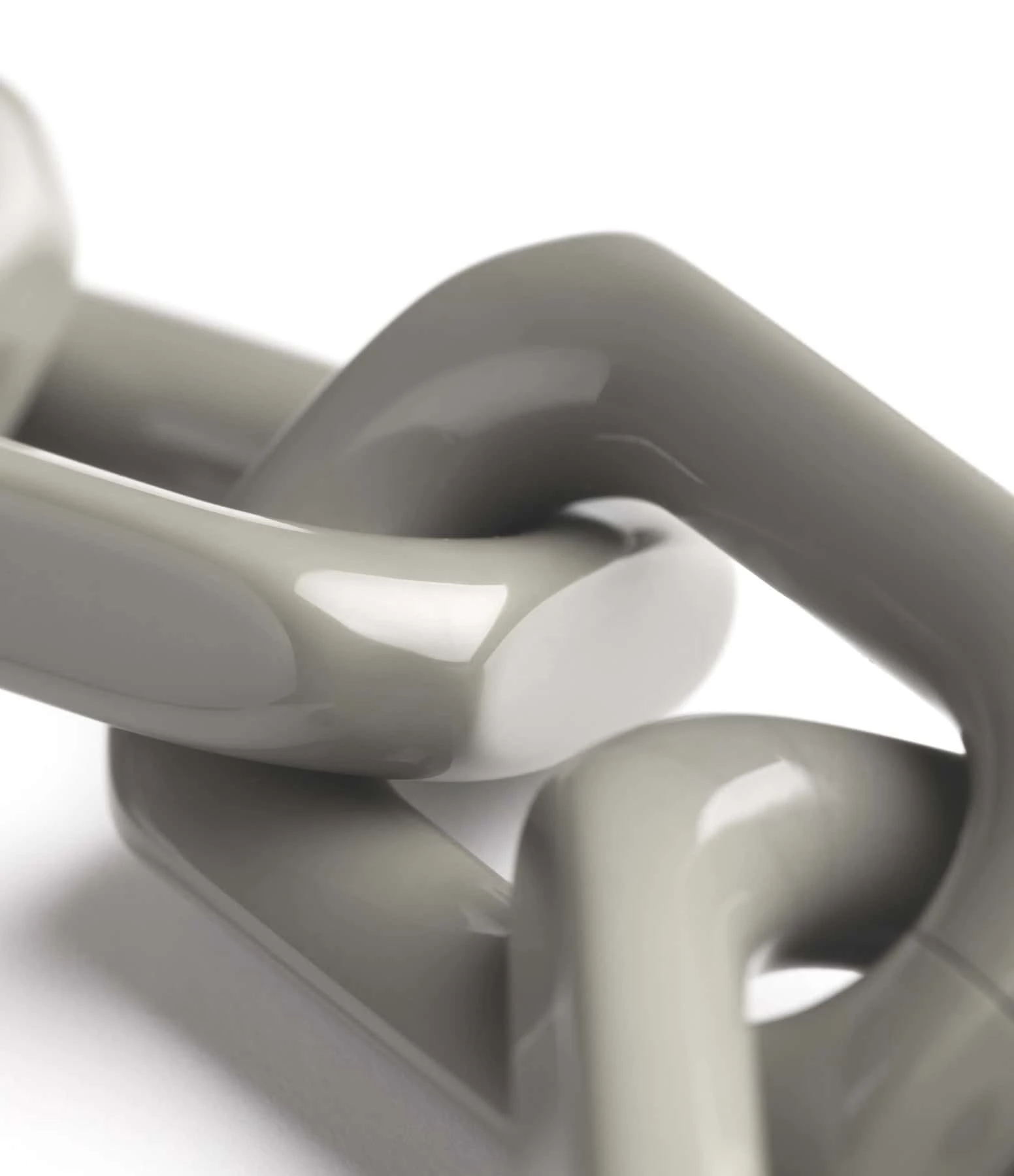 VANESSA BARONI Bracelet Squared Gris Clair 4 VANESSA BARONI Bracelet Squared Gris Clair – Image 2