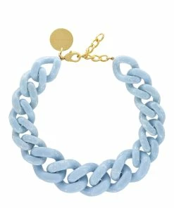 VANESSA BARONI Collier Great Bleu Ciel Marbré