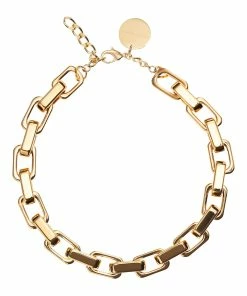 VANESSA BARONI Collier Tank Doré