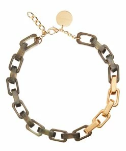 VANESSA BARONI Collier Tank Olive Marble