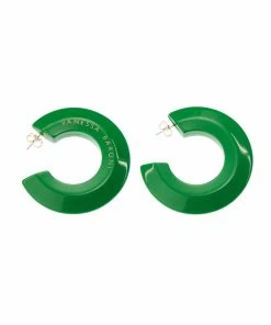 VANESSA BARONI Boucles D'oreilles Donut Vert