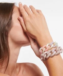 VANESSA BARONI Bracelet Great Gris Rose -Boutique Gigi Clozeau vbaro look20220602 193 1
