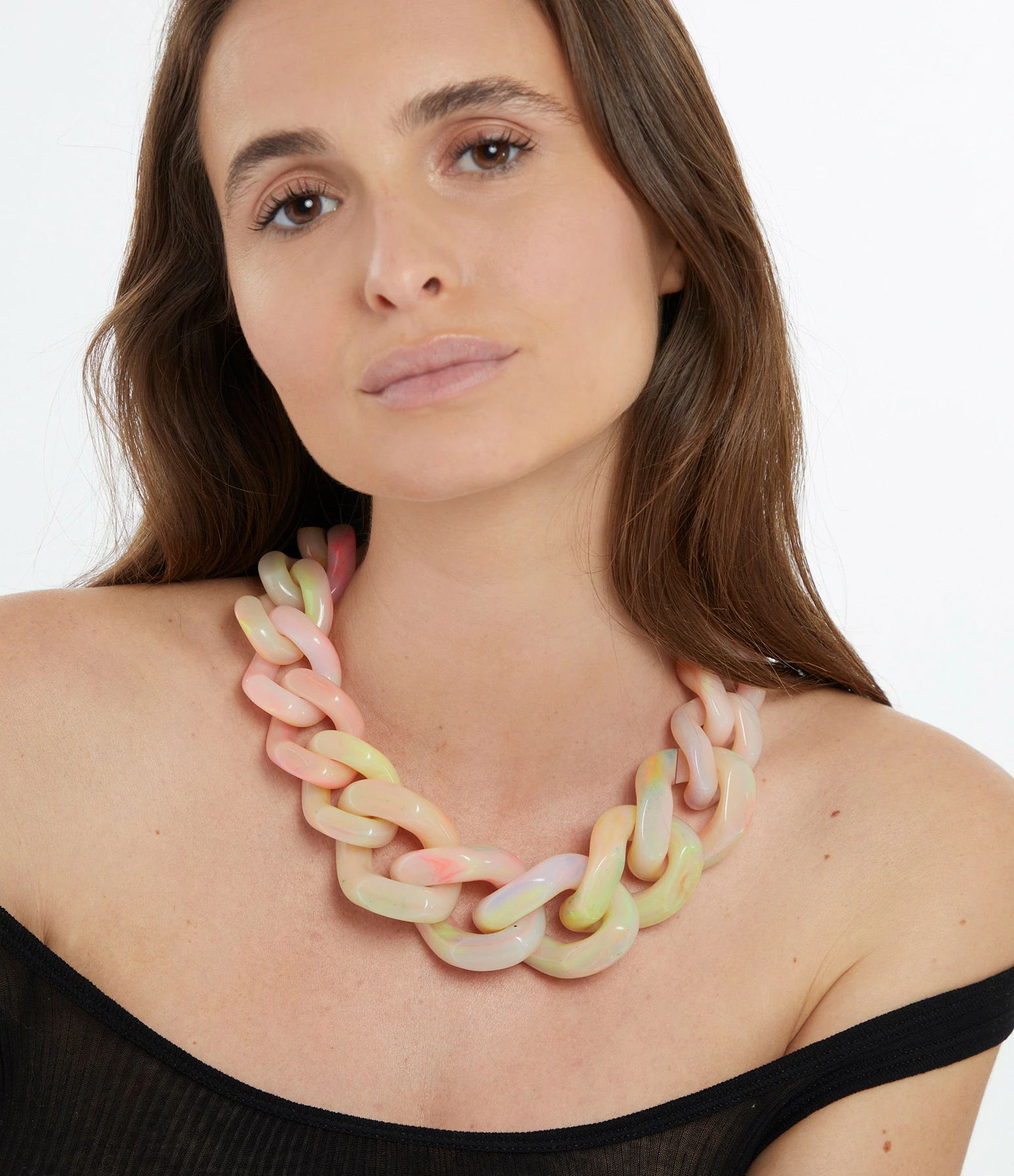 VANESSA BARONI Collier Great Néon Rainbow – Image 3